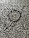 2012-2018 Bmw 650I Xdrive Rear Hood Bowden / Release Cable 7255801. Fixed Price $15.00.