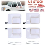 4PCS 1999-2016 Ford White Front Rear Door Handle Duty Heavy Crew Cab Replace. Fixed Price $101.66.