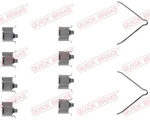 Quick Brake 109-1166 Accessory Kit, Disc Pad Ford Asia & Oceania Mazda. Fixed Price $14.52.