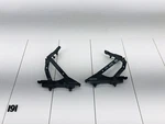 17-19 Fiat 124 Spider Front Right & Left Side Hood Hinge Support Set Of Oem. Fixed Price $90.24.