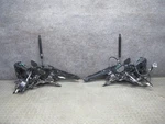 02-10 Lexus SC430 UZZ40L Rear Left & Right Trunk Hinge Black Set Oem. Fixed Price $173.59.