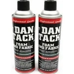 Dan Tack 2012 Professional Quality Foam & Fabric Spray Glue Adhesive Can Oz. Fixed Price $24.00.