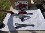 1946 1947 1948 Dodge Passenger Car Hood Emblem Mopar With Badge # 1154108 7163. Fixed Price $650.00.