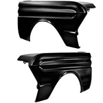 1964 1965 Falcon Front Fender Panels Right Side No Molding Hole Edp Coated Steel. Fixed Price $1874.95.