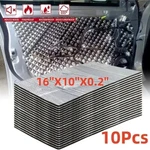 Car Sound Deadener Mat Firewall Heat Shield Insulation Pad For Automotive 10 Pc. Fixed Price $13.97.