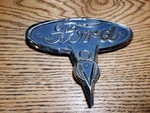 Antique Ford V8 Hood Emblem Side Badge Logo Trim 1930'S Vtg Car Truck Nameplate. Fixed Price $44.95.