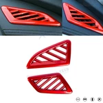 2PCS Red Racing Side Air Vent Outlet Panel For Honda Civic 10TH Gen 2016-2021. Fixed Price $12.99.