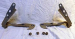05-08 Jaguar S-type X204 Right & Left Hood Bonnet Lid Hinge Set Pair With Bolts. Fixed Price $55.00.