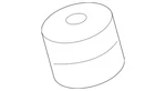 Genuine Mitsubishi Hood Stop Buffer MR473471. Fixed Price $5.64.