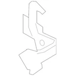 Genuine Nissan Safety Catch 65603-5R00A. Fixed Price $55.07.