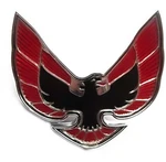 Oer Red And Black Front End Emblem For 1974-1976 Firebird Trans Am. Fixed Price $68.98.