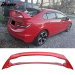 Fits 12-15 Honda Civic Sedan Mugen Style Trunk Spoiler Painted #R513 Rallye Red. Fixed Price $151.99.