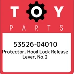 53526-04010 Toyota Protector, Hood Lock Release Lever, NO.2 5352604010, New Genu. Fixed Price $27.19.