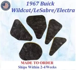 New 1967 Buick Electra Wildcat Lesabre Hood Insulation Rem #BUK-HIN-095. Fixed Price $84.99.