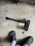 Nos 1963 1/2 Ford Falcon Ranchero Sprint Futura Squire Hood Latch Support. Fixed Price $169.00.