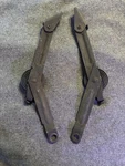 1981-88 Oldsmobile Cutlass Hood Hinges 442, Hurst Olds, Calais, Salon Gm Oem. Fixed Price $75.00.