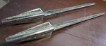 1959 Pontiac Catalina Bonneville Star Chief Fender Ornaments 532849, 532850 L&r. Fixed Price $114.99.