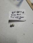 1941 1948 Ford Hood Catch Control Cable Clamp Fomoco P/n 16H-16877-B Nos X2. Fixed Price $20.00.