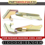 2X Driver & Passenger Side Hood Hinge For Nissan Maxima 1995-1999 65401-40U00. Fixed Price $26.59.