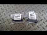 Satellite 1972 Hood Bumper, Wedge Shaped,pair, New. Fixed Price $50.00.