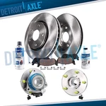 Front Wheel Bearing Disc Brake Rotor Pad For Riviera Chevy Impala Deville Aurora. Fixed Price $190.47.