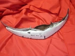 1946 1947 1948 Mercury Front Lower Hood Trim Molding Original Screws. Fixed Price $145.95.