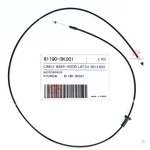 811903K001 Cable Assembly Hood Latch Release For Hyundai Sonata Azera 2006-2010. Fixed Price $19.94.