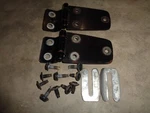 Jeep Wrangler Hood Hinges Shims Bolts Black 1999. Fixed Price $14.99.