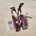 1975-1993 Volvo 240 Red Hood Hinges 242 244 245 260 262C 1978 / 1979. Fixed Price $180.00.