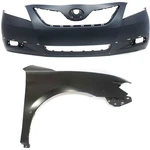 Bumper Cover Kit For 2007-2009 Toyota Camry Se Model Usa Built 2PC Front. Fixed Price $176.36.