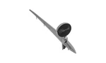 Hood Emblem Assembly Amd Fits Chevrolet Monte Carlo T-1620. Fixed Price $229.85.