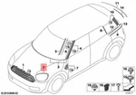 Genuine Mini Cooper Jcw One F60 ALL4 S Trim Ring Headlight Right 51138739352. Fixed Price $55.62.