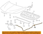 Gm Oem 16-23 Malibu Hood Components-release Cable 84100312. Fixed Price $49.56.