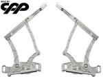 1967-69 Chevy Camaro Eddie Motorsports MS148-50P Billet Aluminum Hood Hinges. Fixed Price $700.00.