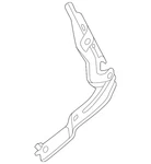 Genuine Volkswagen Hinge 57N-823-301. Fixed Price $50.91.