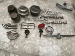 Vintage Hubcaps Trim Firebird Emblems Badges Hood Ornaments Ford Chevy Thunderbi. Fixed Price $159.99.