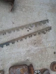 1956 International Pickup Hood Chromes Left And Right... Fixed Price $38.00.
