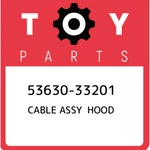 53630-33201 Toyota Cable Assy Hood 5363033201, New Genuine Oem Part. Fixed Price $35.55.