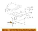 Gm Oem 08-15 Captiva Sport,vue Hood Grille Components-latch Assy 95443281. Fixed Price $85.05.