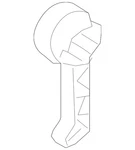Genuine Kia Handle 81181-2B000WK. Fixed Price $11.76.