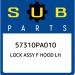 Subaru Lock Assy F Hood Lh 57310PA010, New Genuine Oem Part. Fixed Price $212.39.