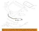 Mazda Oem 20-25 CX-30 Hood Components-front Seal DGH956770C. Fixed Price $32.45.