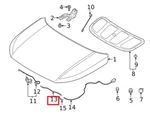 Hyundai Venue Qx Hood Latch Release-cable Assy 2019-2021-GENUINE. Fixed Price $42.79.