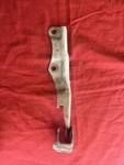 08 -10 Ford F250 F350 Lh Left Driver Front Hood Hinge Bracket Red 8C34-16801-A. Fixed Price $46.00.