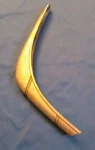 1940S Ford Standard Hood Latch Center Trim Molding 01A-8216-A Original Free Ship. Fixed Price $75.00.
