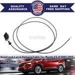 For Mazda CX-9 2007-2015 Black Hood Lock Latch Release Cable TD11-56-720A-00. Fixed Price $30.98.