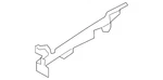 Genuine Audi Hinge Cover 83A-821-169-B. Fixed Price $34.23.