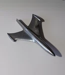 1953 Ford Hood Ornament Jet Airplane BF-16850-A Damaged. Fixed Price $49.99.