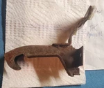 1971-74 Mopar/plymouth Road Runner/gtx B-body Secondary Hood Latch Hook 0051. Fixed Price $45.00.