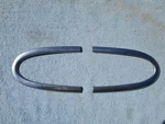 1948-1950 Ford F100 Truck Hood Trim Lh Rh. Fixed Price $150.00.